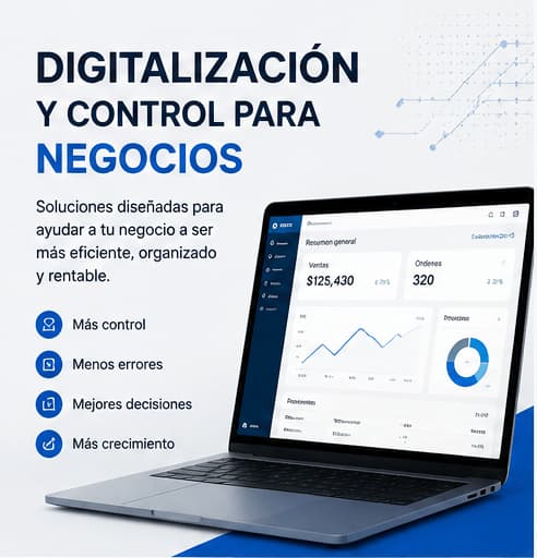 Control de ventas, clientes e inventario desde un solo sistema