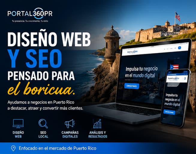 Diseño web y SEO local para negocios en Puerto Rico